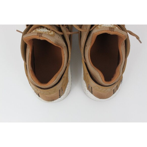 Nike Men Shoes Huarache Flax Nike Air Athletic Low 318429 202 Brown Sz 10 - Picture 4 of 16